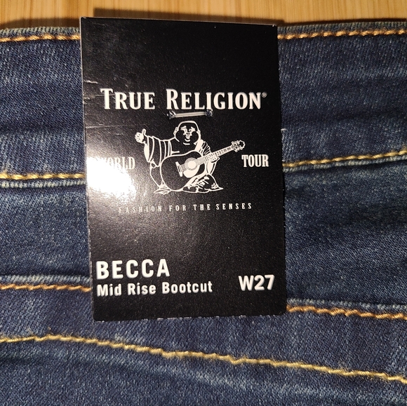 True Religion Becca Bootcut Women's Size 27 NWT - Picture 8 of 10